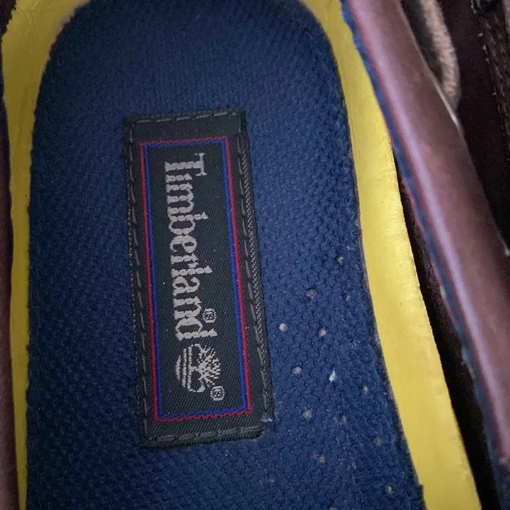 9m timberland boat shoes brown